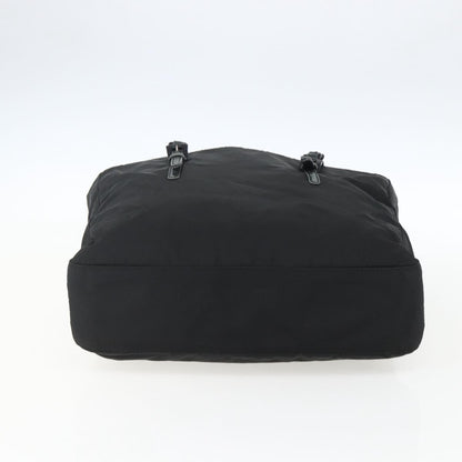 Prada PRADA Chain Shoulder Bag Nylon Black Authentic 170424