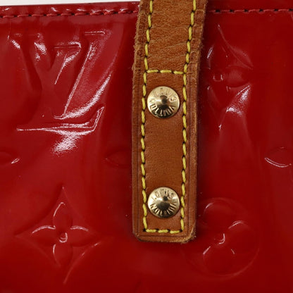 Louis Vuitton LOUIS VUITTON Monogram Vernis Reade GM Tote Bag Rouge M91084 LV Authentic ARZ211