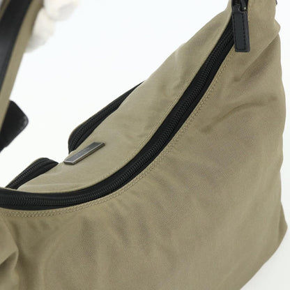 Gucci GUCCI Shoulder Bag Nylon Beige 001 3380 1705 Authentic ti3889