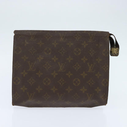 Burberrys Burberrys Louis Vuitton Monogram Clutch Bag PVC Vintage 3 Set Beige Authentic am9305
