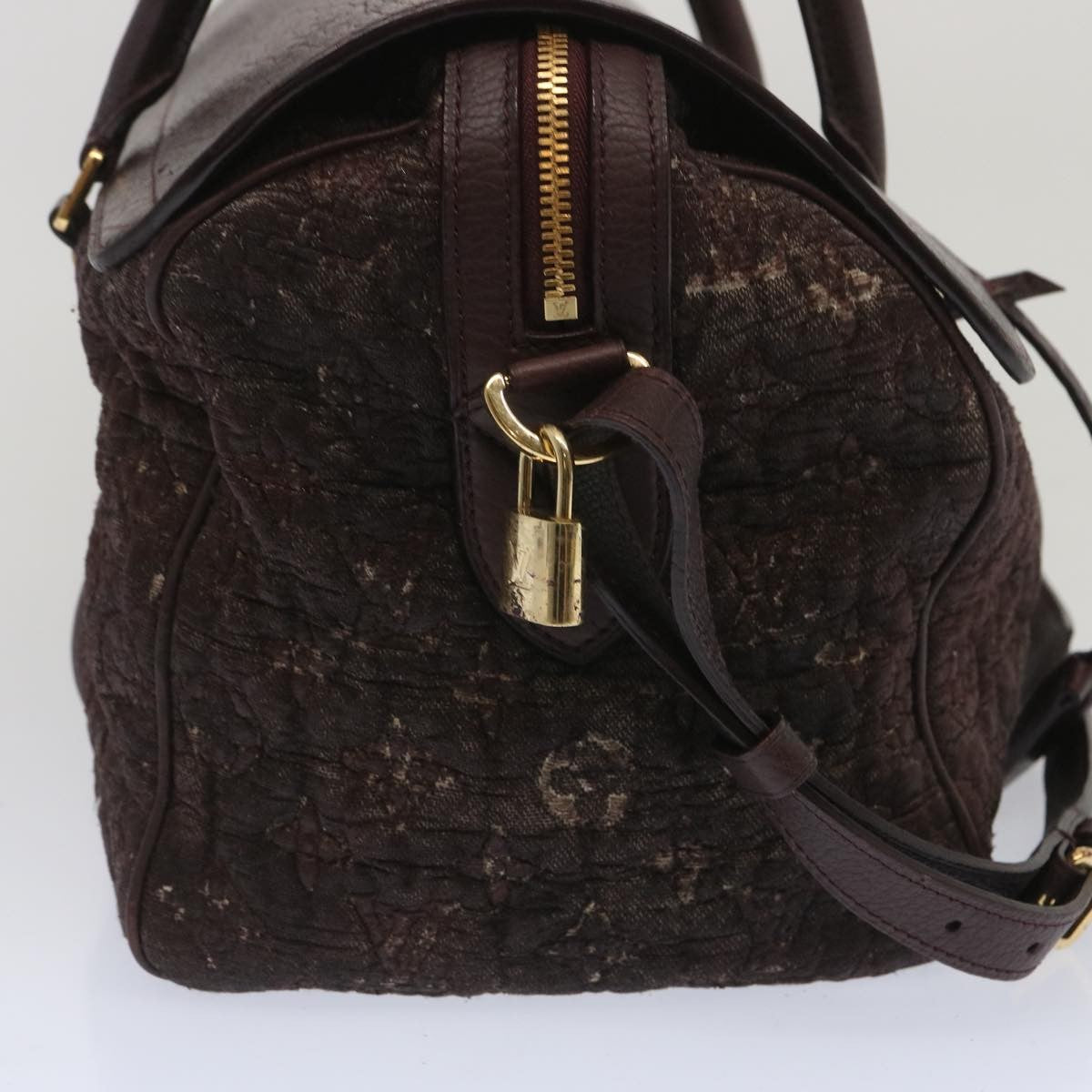Louis Vuitton LOUIS VUITTON Monogram Volupte Psyche Hand Bag 2way Bordeaux M93475 Authentic bs12168