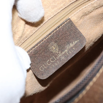 Gucci GUCCI GG Supreme Web Sherry Line Shoulder Bag PVC Beige 001 3840 5 Authentic 156832