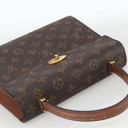 Louis Vuitton LOUIS VUITTON Monogram Malesherbes Hand Bag M51379 LV Authentic 152143