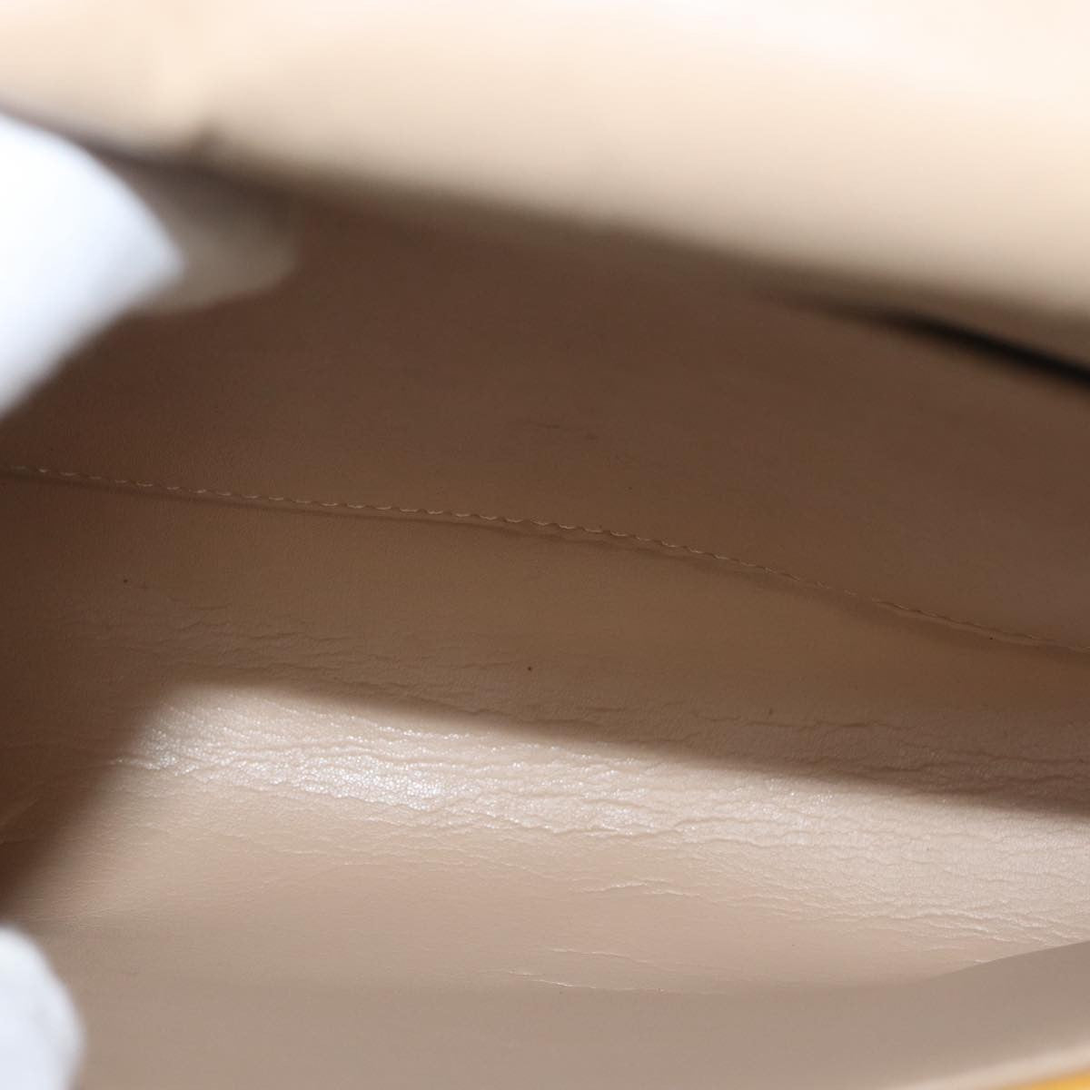 Louis Vuitton LOUIS VUITTON Monogram Vernis Thompson Street Bag Beige M91301 LV Authentic 128772