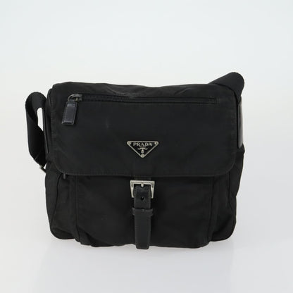 Prada PRADA Hand Bag Nylon 5 Set Khaki Black Authentic 160316