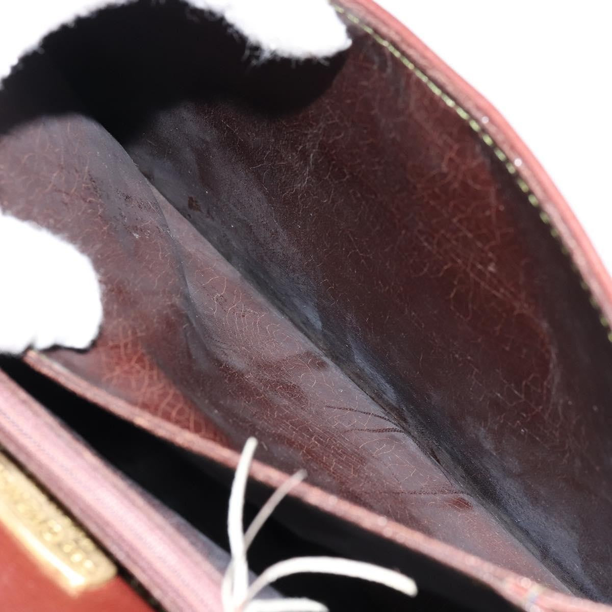 Givenchy GIVENCHY Shoulder Bag Suede Brown Gold Authentic bs35122