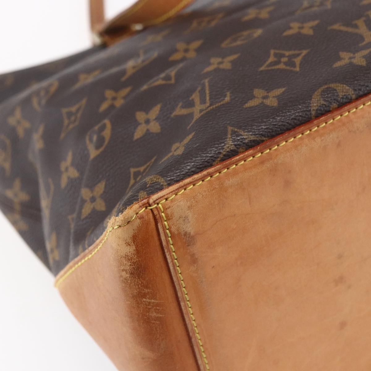 Louis Vuitton LOUIS VUITTON Monogram Cabas Mezzo Tote Bag M51151 LV Authentic ep12039