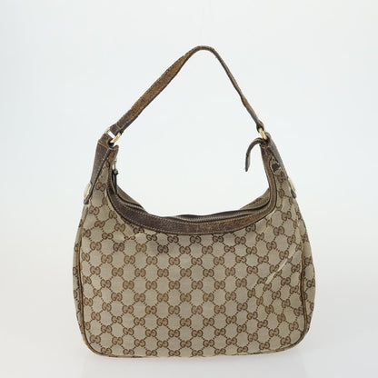 Gucci GUCCI GG Canvas Shoulder Bag 2 Set Beige Authentic bs31982