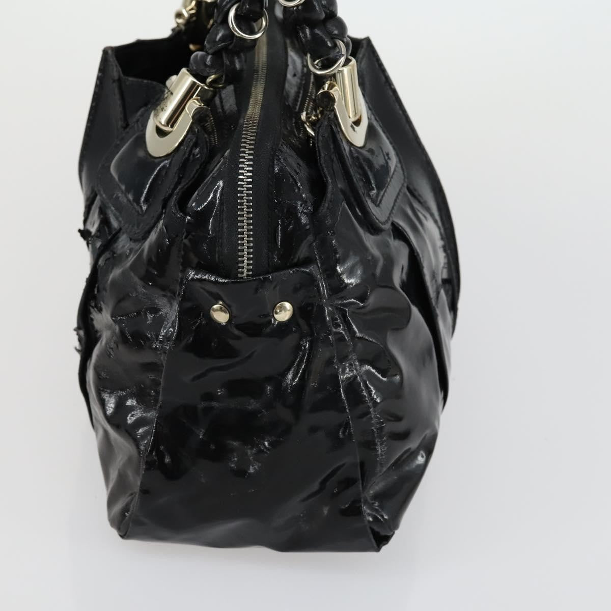 Chloé Chloé Chloe Tote Bag Leather 2 Set Black Beige Authentic bs31501