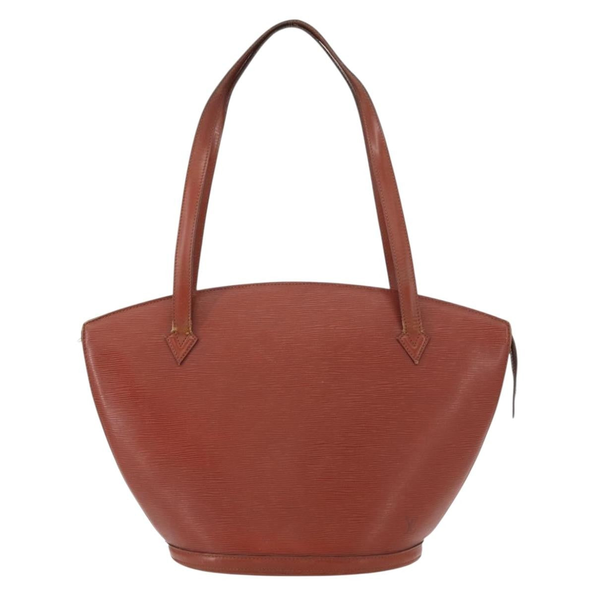 Louis Vuitton LOUIS VUITTON Epi Saint Jacques Shopping Bag Brown M52263 LV Authentic BA8091