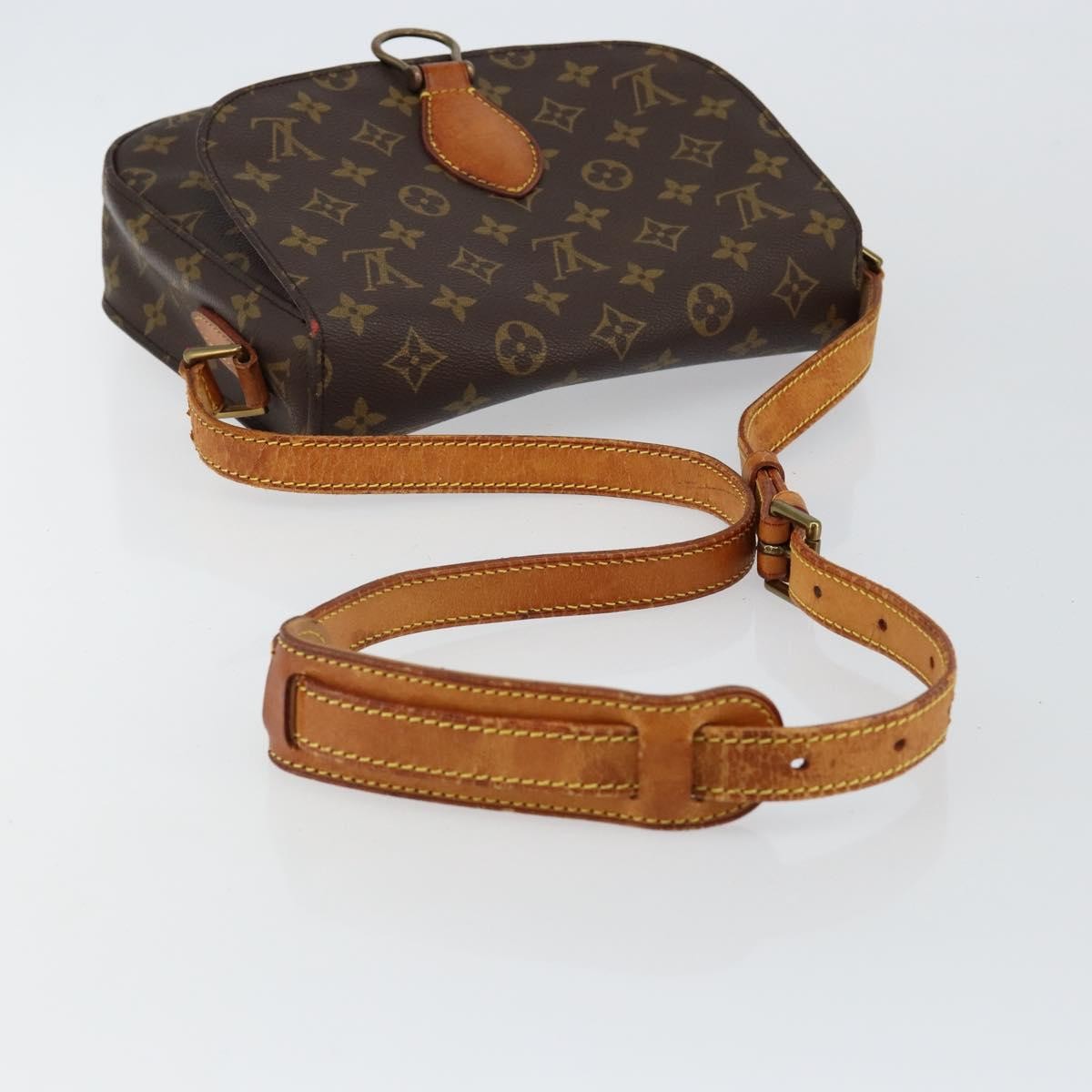 Louis Vuitton LOUIS VUITTON Monogram Saint Cloud GM Shoulder Bag M51242 LV Authentic bs30024