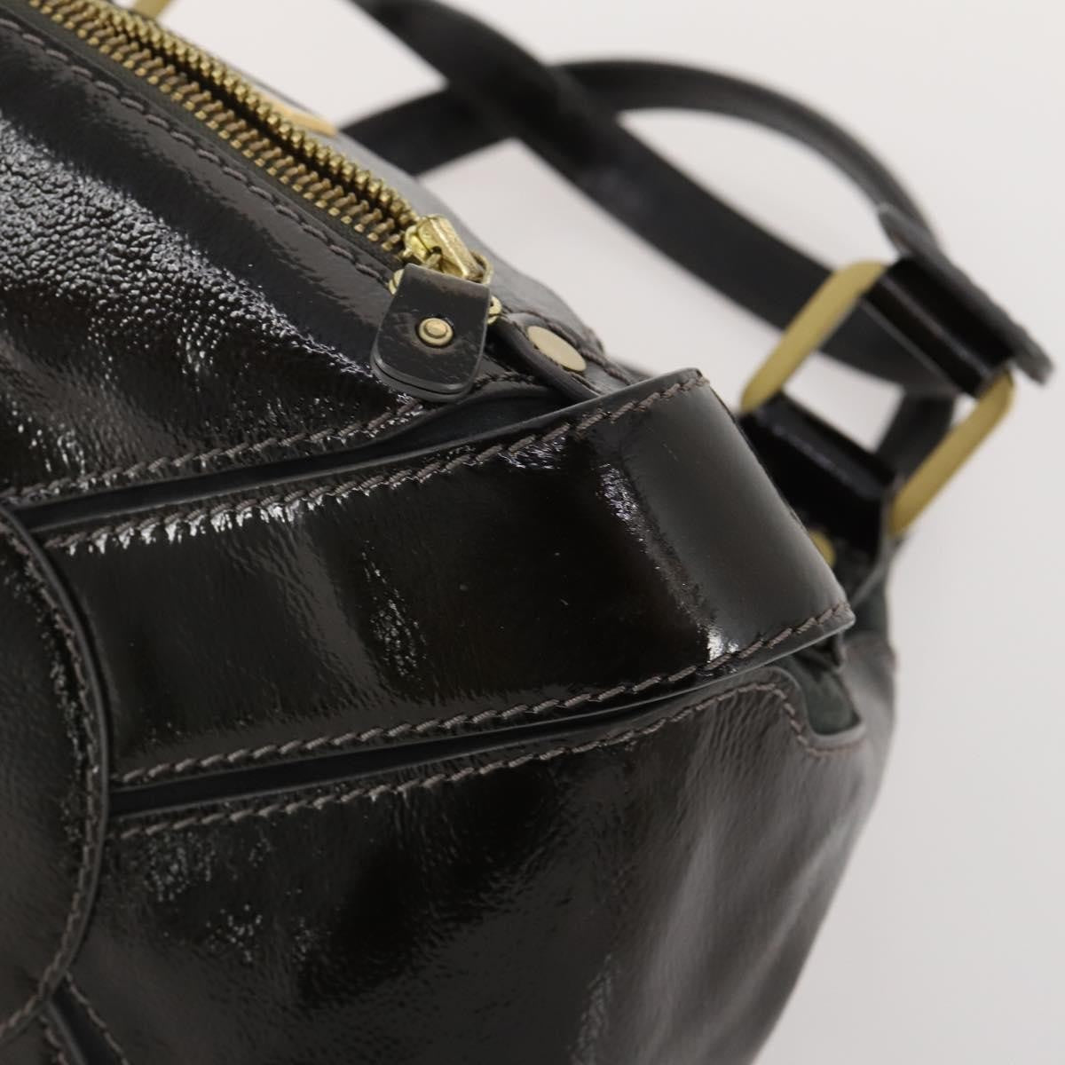 Jimmy Choo Jimmy Choo Hand Bag Leather 2 Set Black White Authentic BA12856