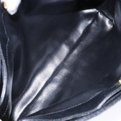 Givenchy GIVENCHY Shoulder Bag Leather Black Gold Authentic bs28533