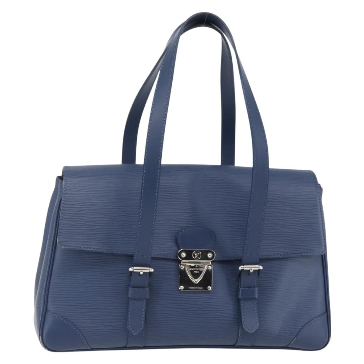 Louis Vuitton LOUIS VUITTON Epi Segur MM Hand Bag Myrtille M5886G LV Authentic 145467