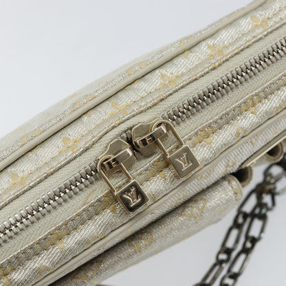 Louis Vuitton LOUIS VUITTON Monogram Shine McKenna Shoulder Bag Gold M92363 LV Authentic hk3048