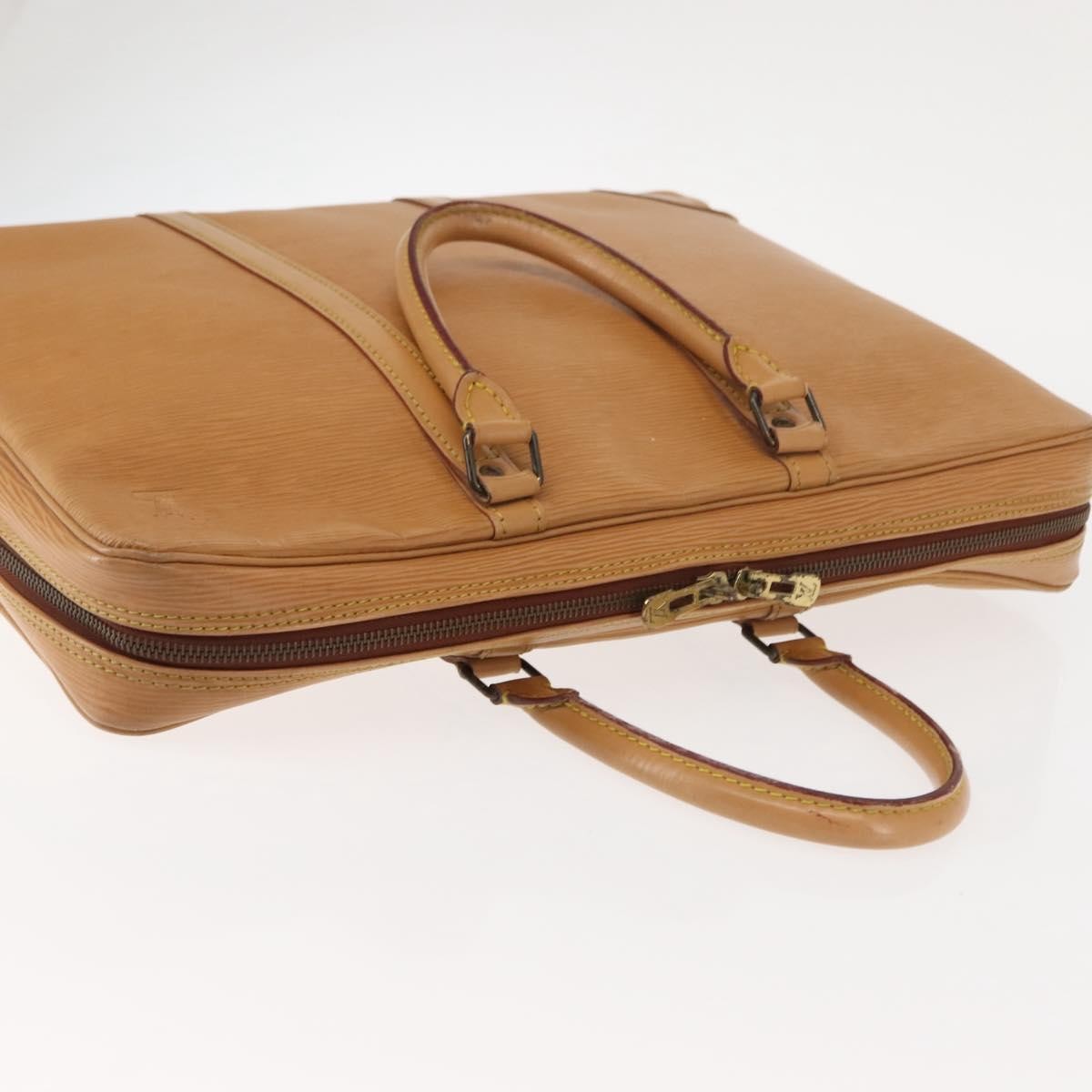 Louis Vuitton LOUIS VUITTON Epi Porte Documents Voyage Business Bag Beige M54476 Authentic th6381