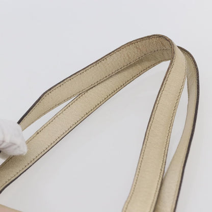 Gucci GUCCI GG Canvas Sherry Line Tote Bag Pink Gold 137396 Authentic 144533