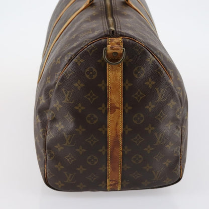 Louis Vuitton LOUIS VUITTON Monogram Keepall Bandouliere 55 Boston Bag M41414 LV Authentic bs29746