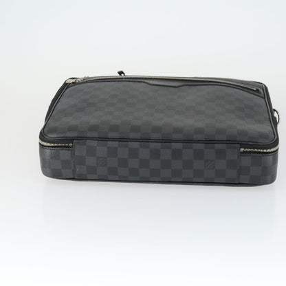 Louis Vuitton LOUIS VUITTON Damier Grafitte Steve Business Bag 2way N58030 LV Authentic ka2281