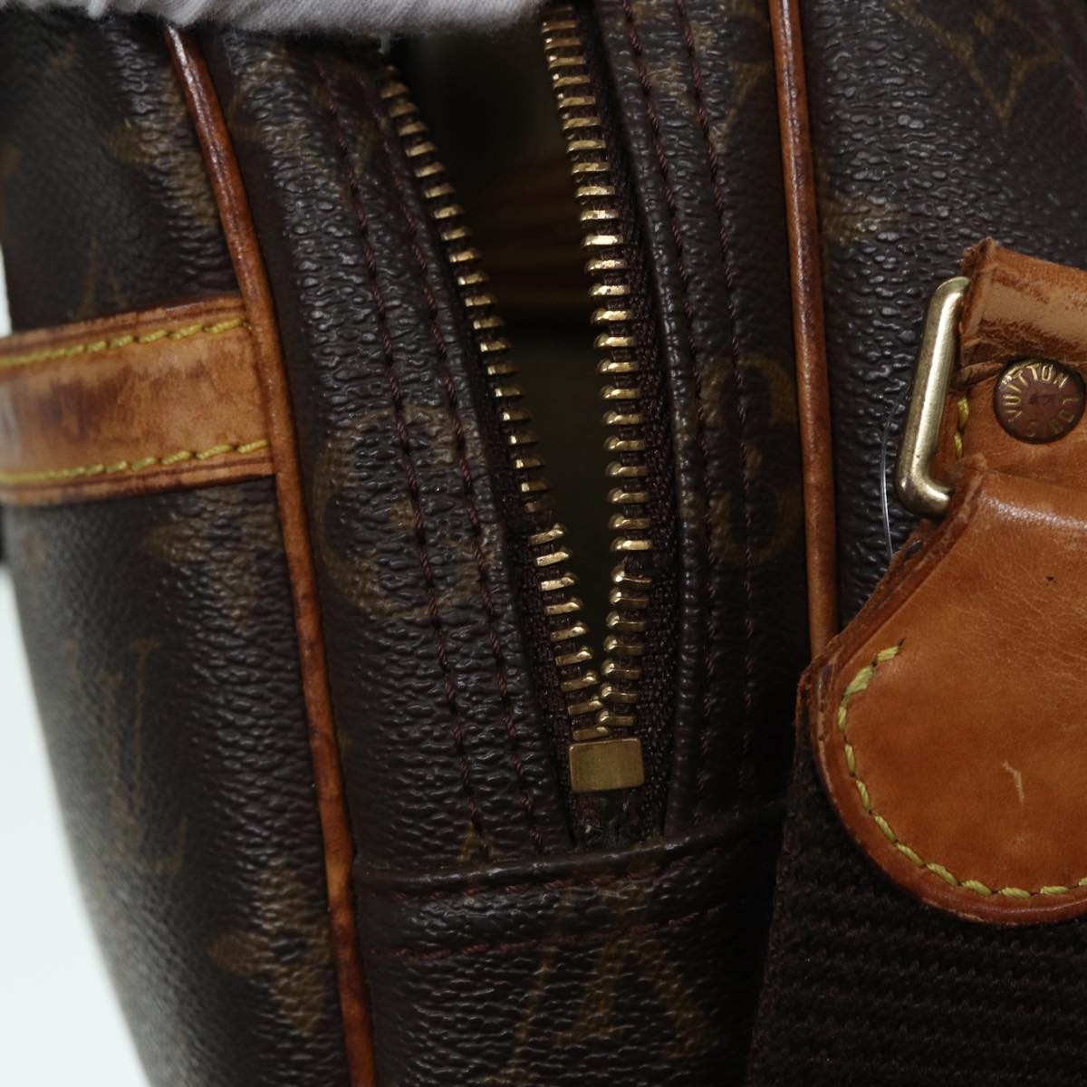 Louis Vuitton LOUIS VUITTON Monogram Reporter PM Shoulder Bag M45254 LV Authentic bs17086