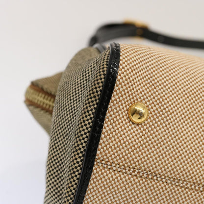 Fendi FENDI Hand Bag Canvas 2way Beige Authentic 70343