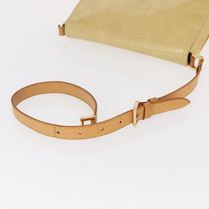 Louis Vuitton LOUIS VUITTON Monogram Vernis Thompson Street Bag Beige M91301 LV Authentic 156991