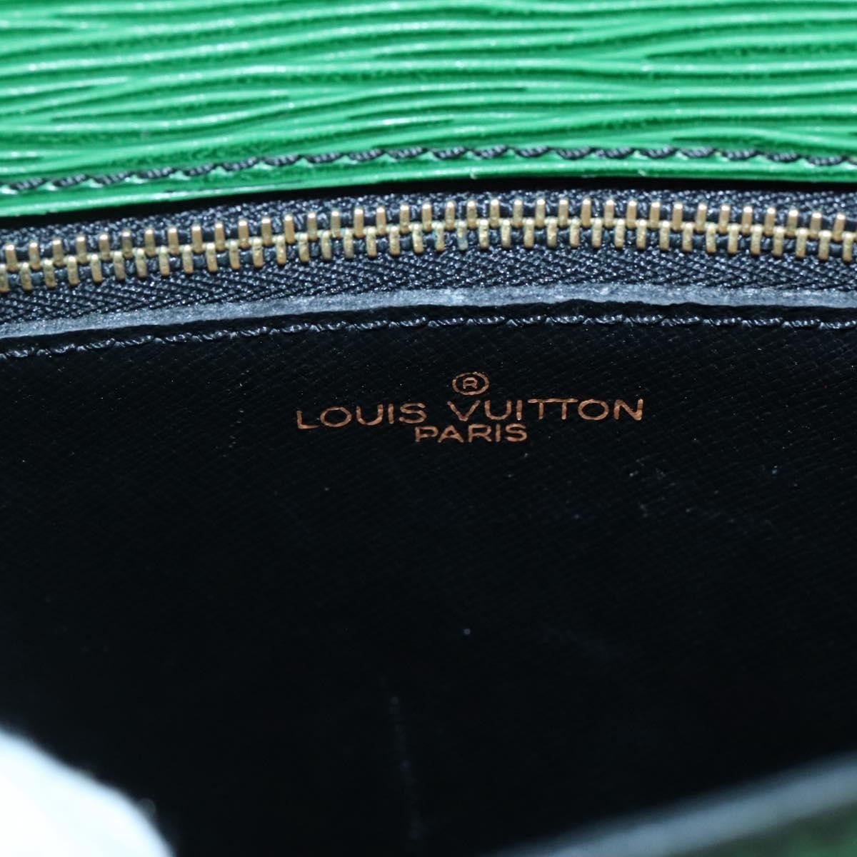 Louis Vuitton LOUIS VUITTON Epi Saint Cloud GM Shoulder Bag Green M52194 LV Authentic bs28126
