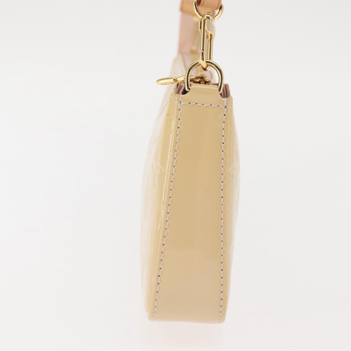 Louis Vuitton LOUIS VUITTON Vernis Pochette Accessoires Rose Angelique M90072 LV Authentic ep11176 Bag