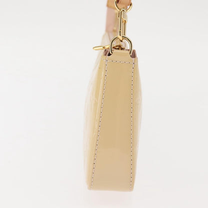 Louis Vuitton LOUIS VUITTON Vernis Pochette Accessoires Rose Angelique M90072 LV Authentic ep11176 Bag