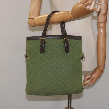 Louis Vuitton LOUIS VUITTON Monogram Mini Fran?oise 2Way Tote Bag TST Khaki M92422 Authentic h...