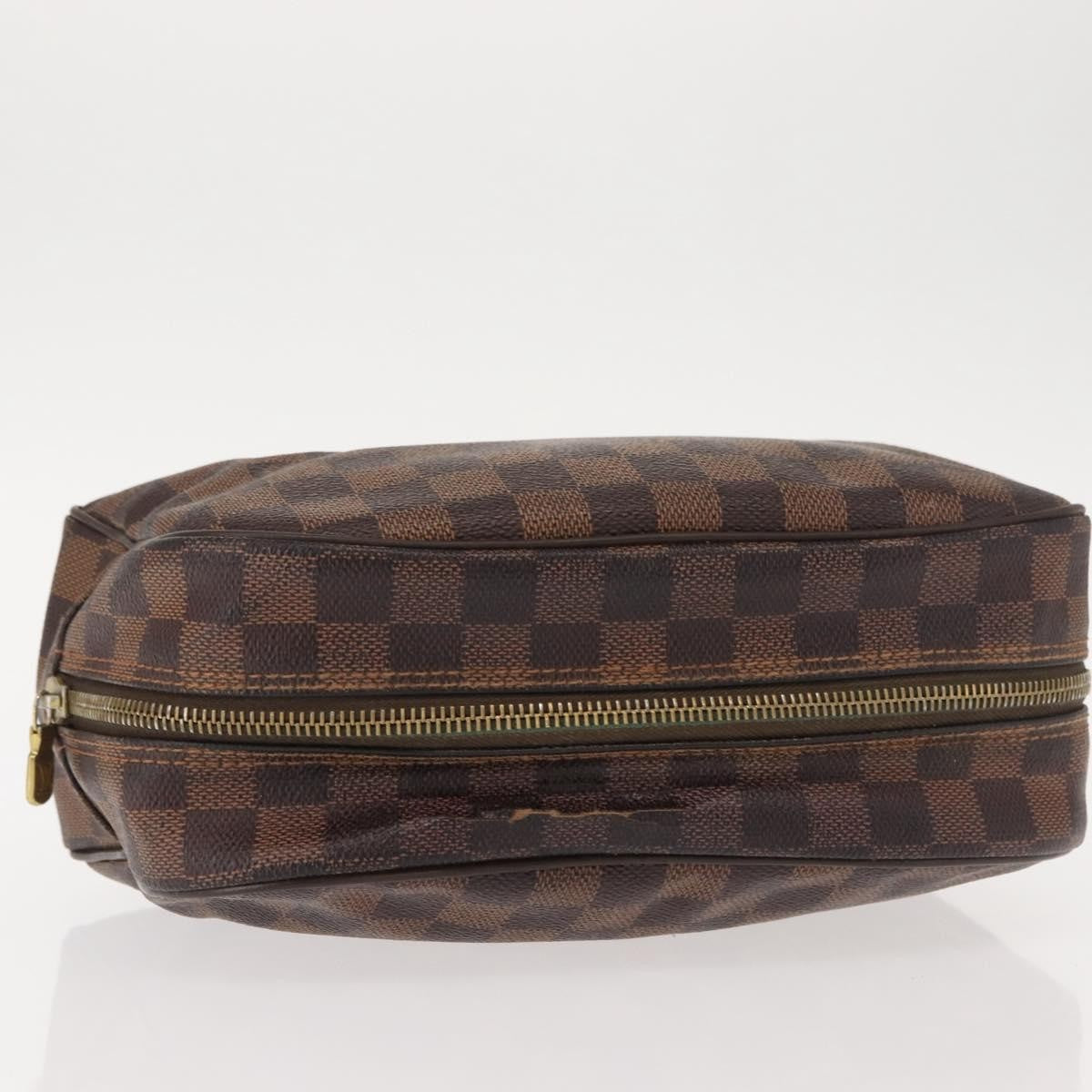 Louis Vuitton LOUIS VUITTON Damier Ebene Trousse Toilette25 Clutch Bag N47624 LV Authentic 151153