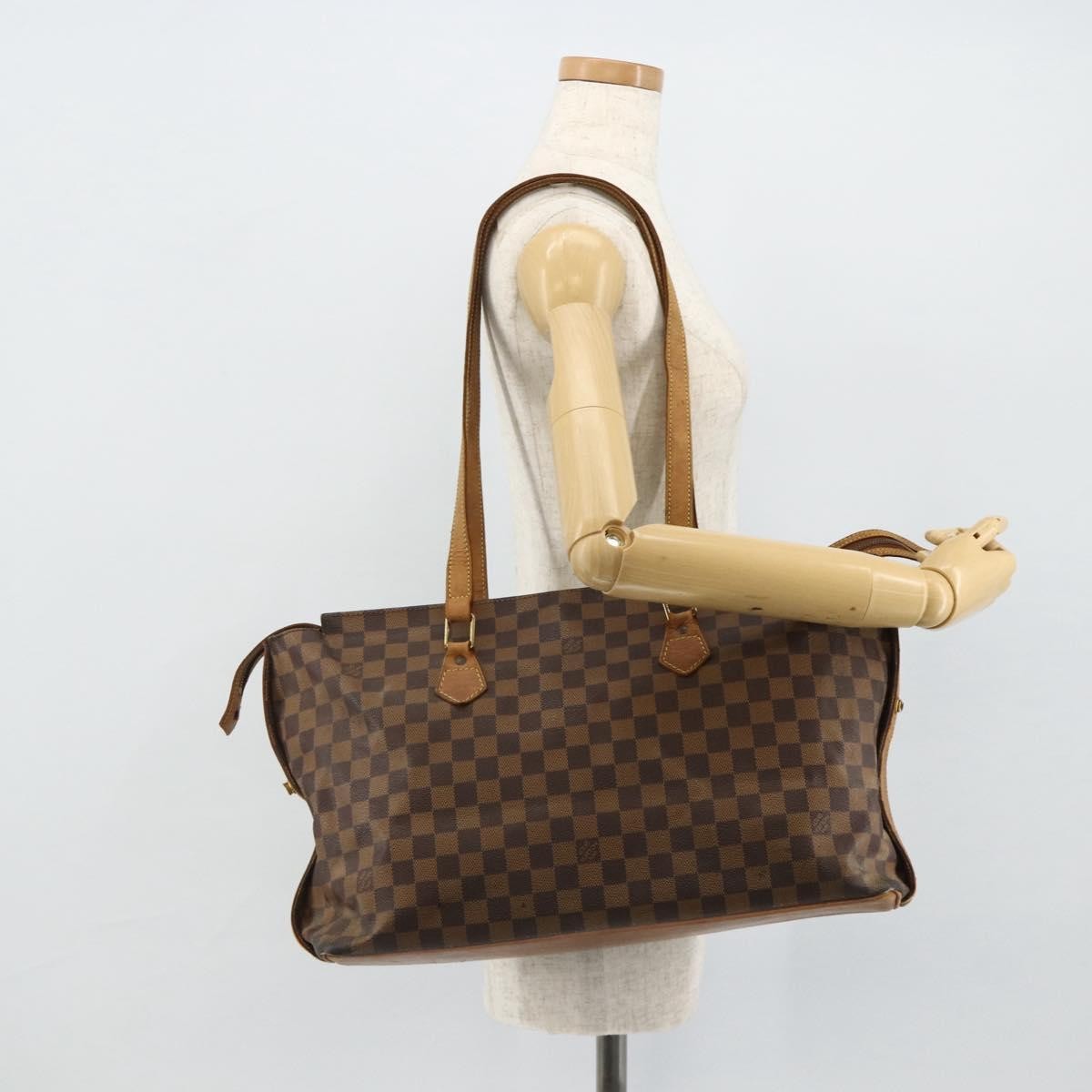 Louis Vuitton LOUIS VUITTON Damier Ebene Colombine Bag 100th anniversary N99037 Authentic bs35002