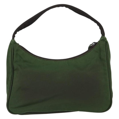 Prada PRADA Hand Bag Nylon Green Authentic 152801