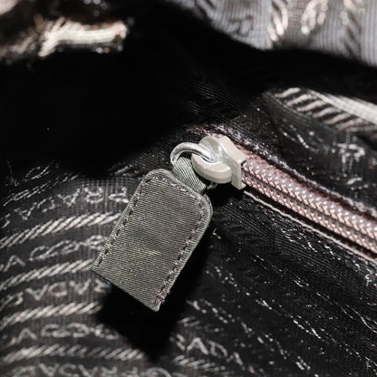 Prada PRADA Tote Bag Nylon Gray Authentic 148395