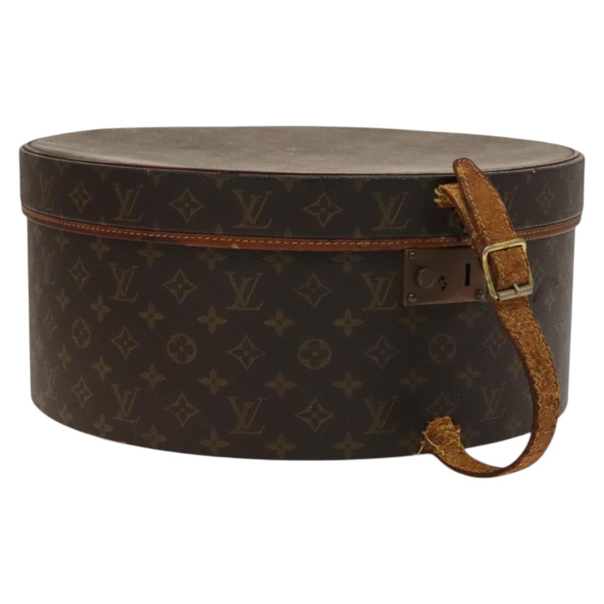 Louis Vuitton LOUIS VUITTON Monogram Hat Case Boite Chapeau 40 M23624 LV Authentic 136230 Bag