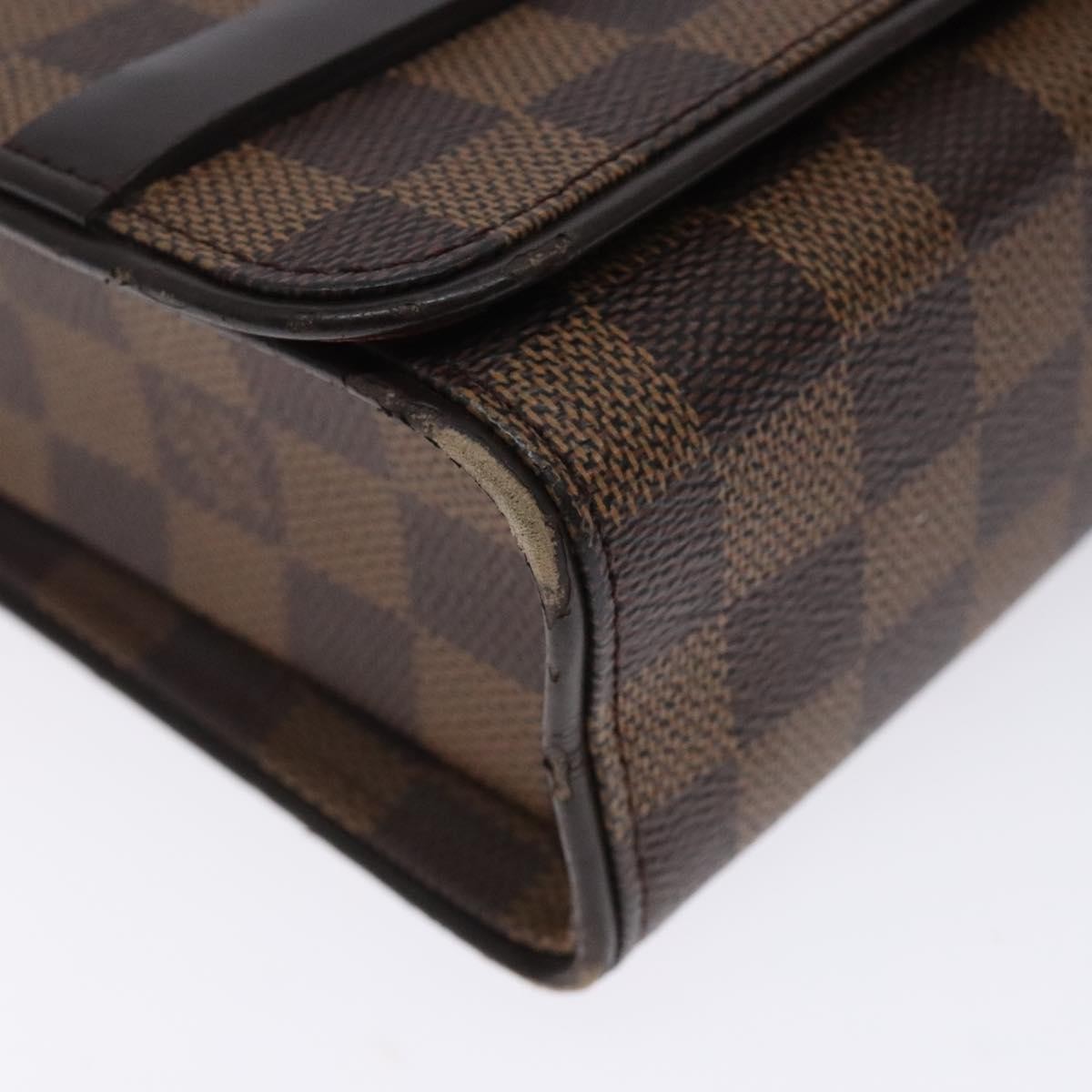 Louis Vuitton LOUIS VUITTON Damier Ebene Tribeca Mini Shoulder Bag N51162 LV Authentic 132175