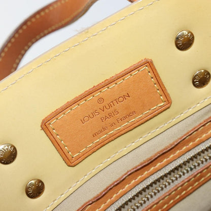 Louis Vuitton LOUIS VUITTON Monogram Vernis Reade PM Hand Bag Beige M91334 LV Authentic ep10940