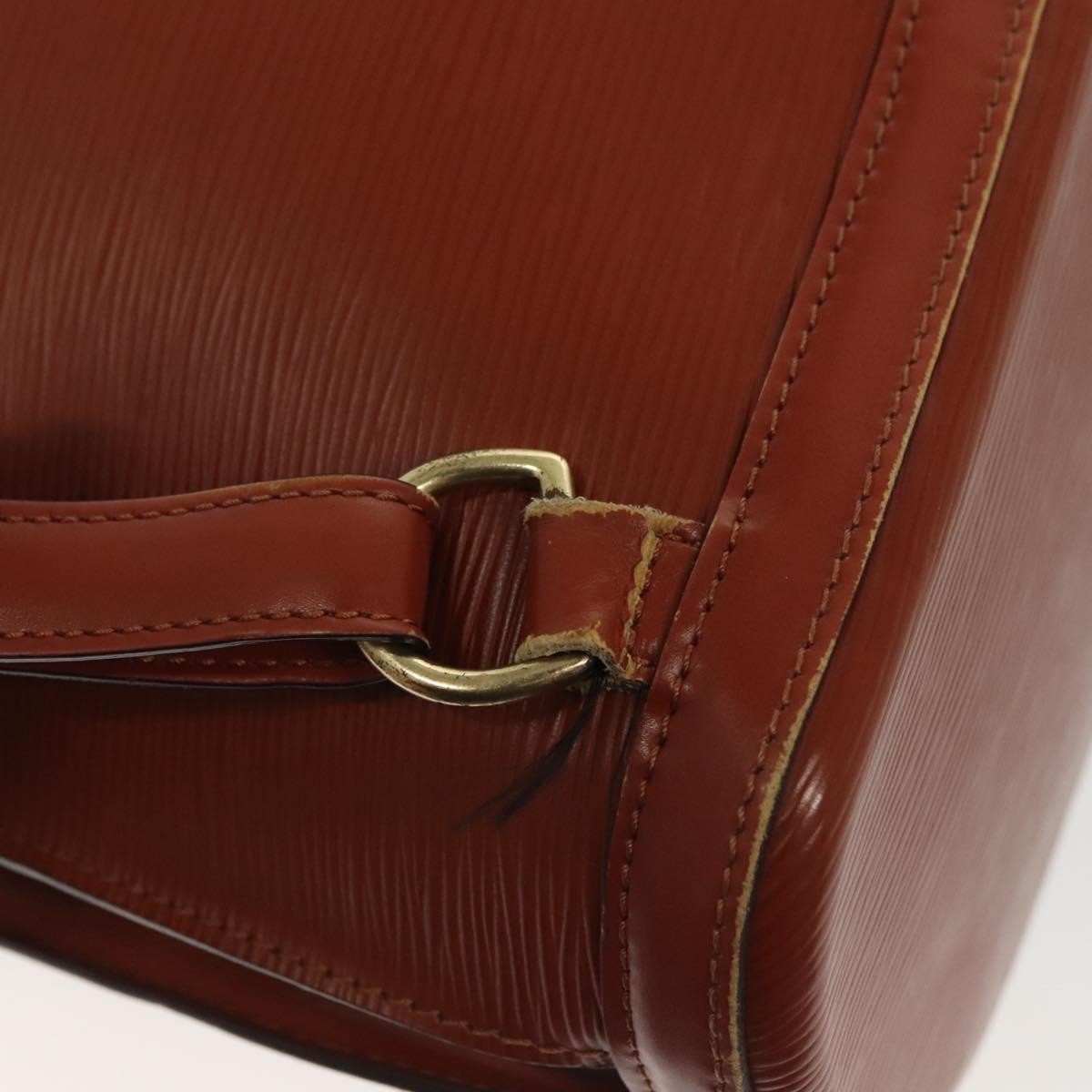 Louis Vuitton LOUIS VUITTON Epi Coblanc Shoulder Bag Brown M52293 LV Authentic BA4973