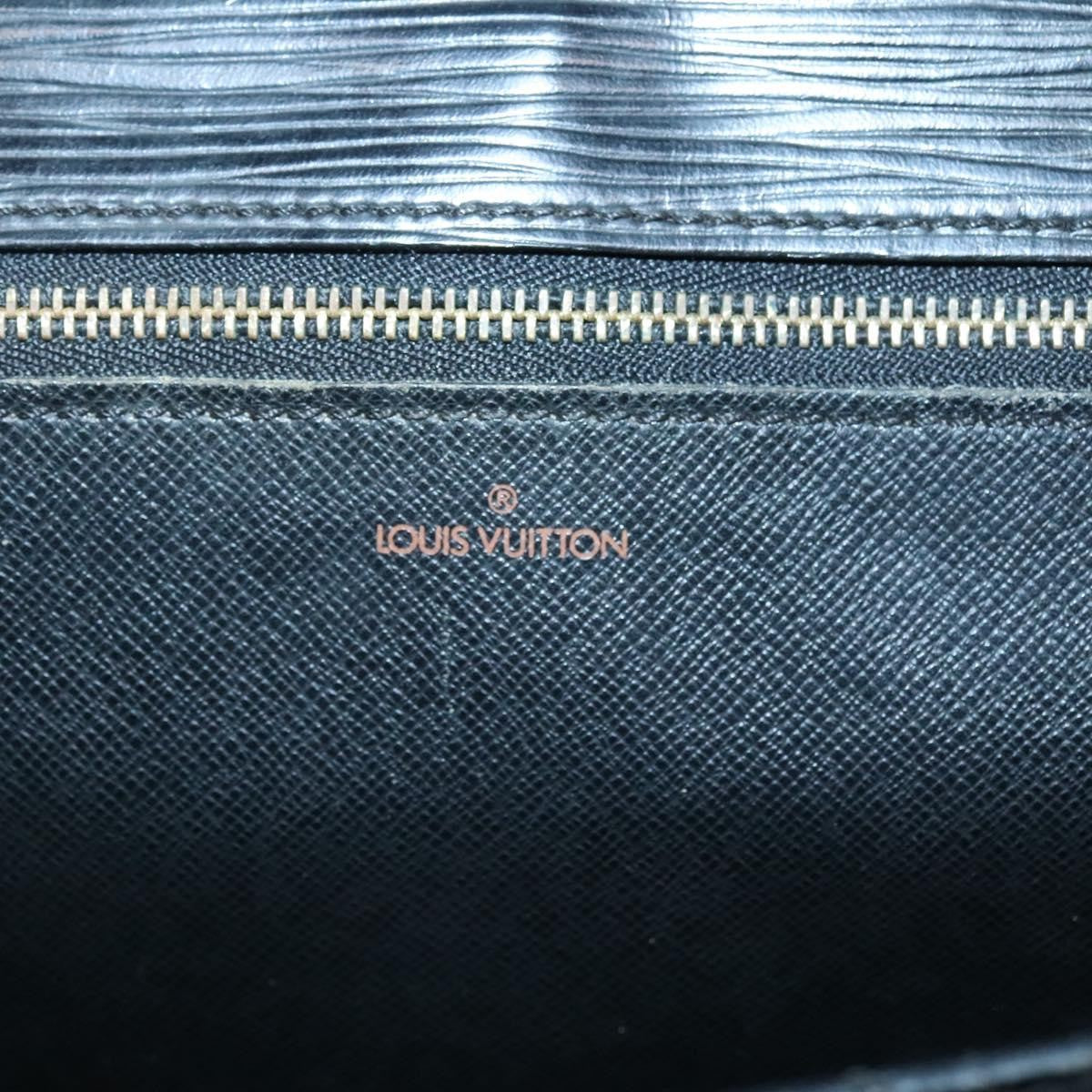Louis Vuitton LOUIS VUITTON Epi Serviette Conseiller Business Bag Black M54422 LV Authentic bs28107