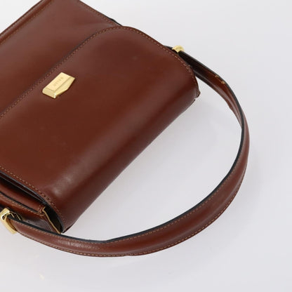 BALLY BALLY Shoulder Bag Leather 3 Set Brown Black Authentic BA4817