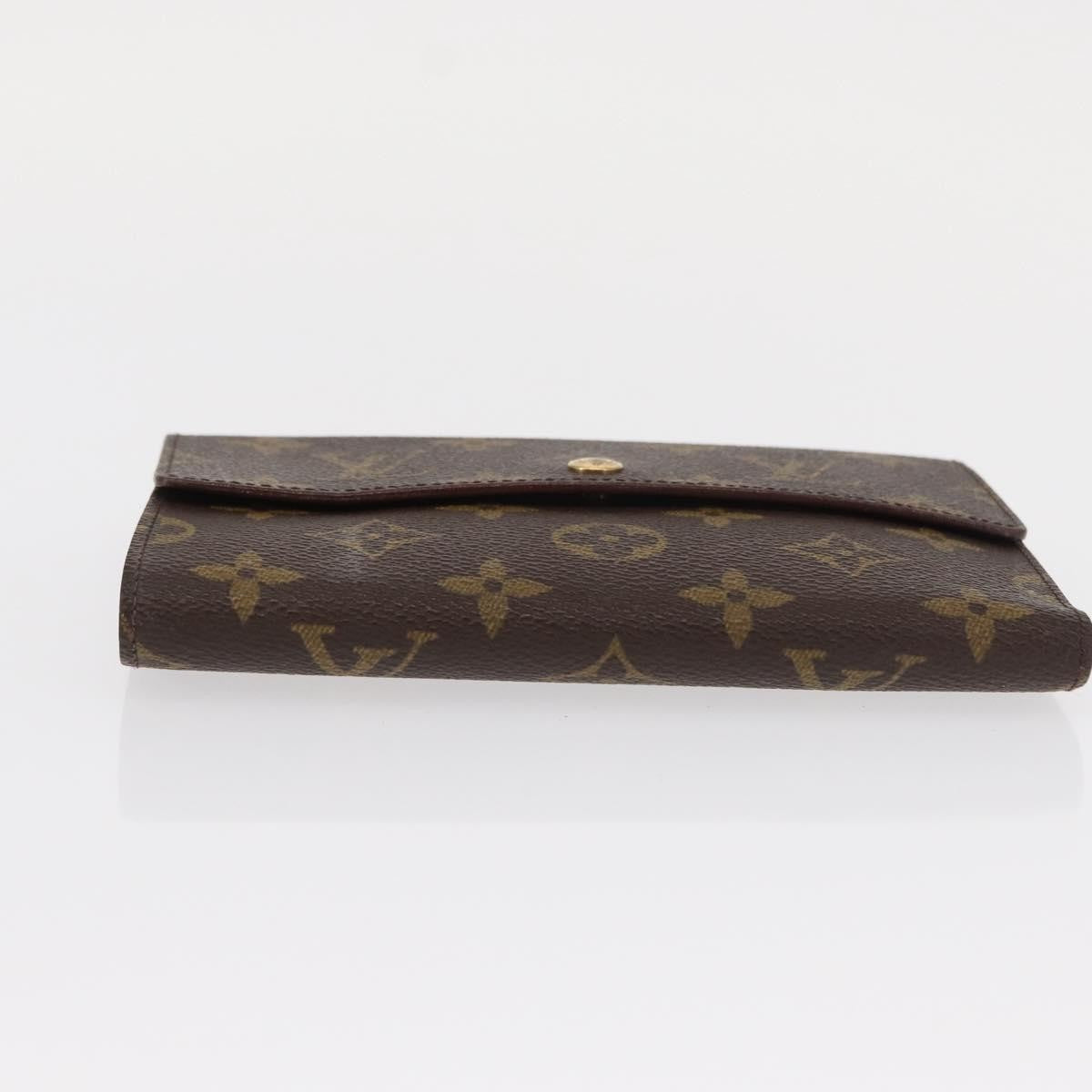 Louis Vuitton LOUIS VUITTON Monogram Porte Tresor Etui Papie Wallet M61202 LV Authentic bs31247 Bag