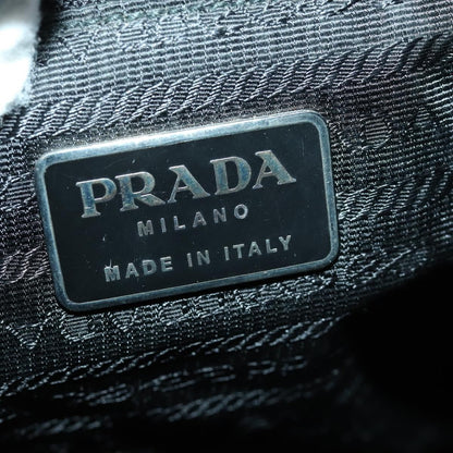 Prada PRADA Tote Bag Leather Black Authentic 165044