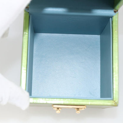 Louis Vuitton LOUIS VUITTON Vernis Bleecker Cosmetic Pouch Baby Blue M91003 Authentic LNZ403 Bag