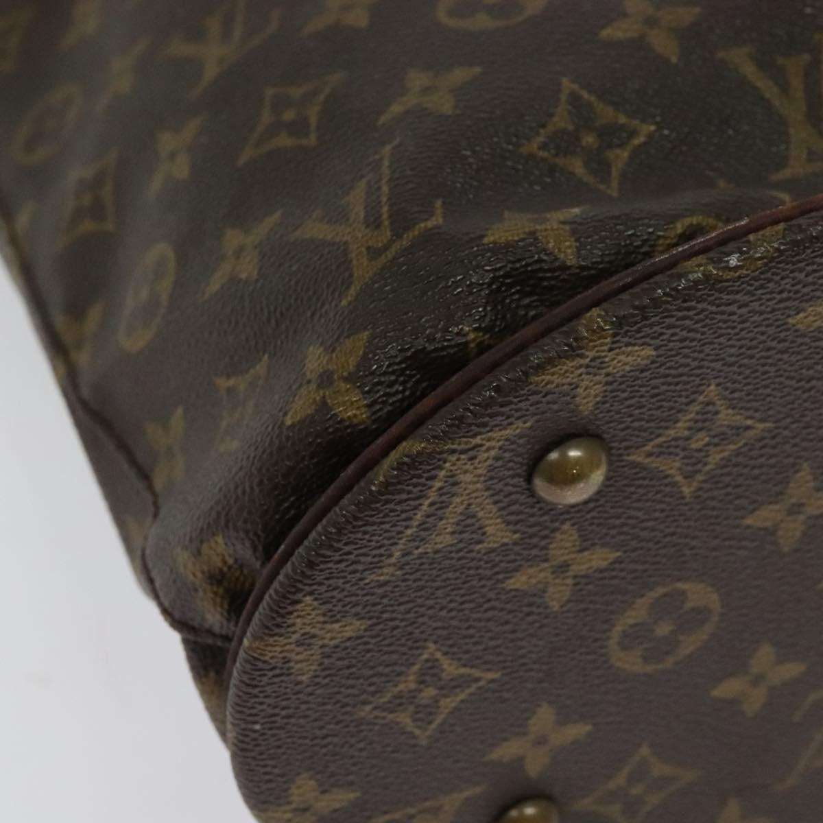 Louis Vuitton LOUIS VUITTON Monogram Bucket PM Shoulder Bag M42238 LV Authentic ar11236