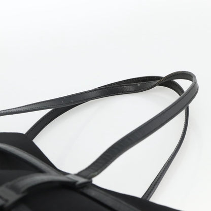Salvatore Ferragamo Salvatore Ferragamo Tote Bag Nylon Black Silver Authentic ka3842