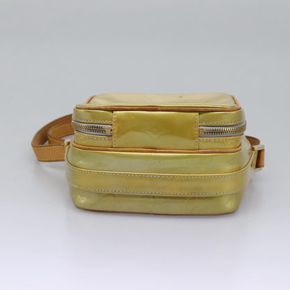 Louis Vuitton LOUIS VUITTON Monogram Vernis Wooster Shoulder Bag Gris M91036 LV Authentic ep7979