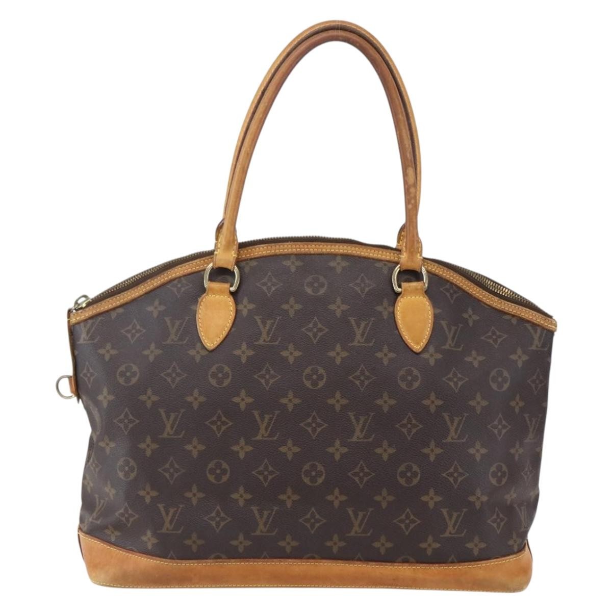 Louis Vuitton LOUIS VUITTON Monogram Lockit Horizontal Hand Bag M40104 LV Authentic 150160