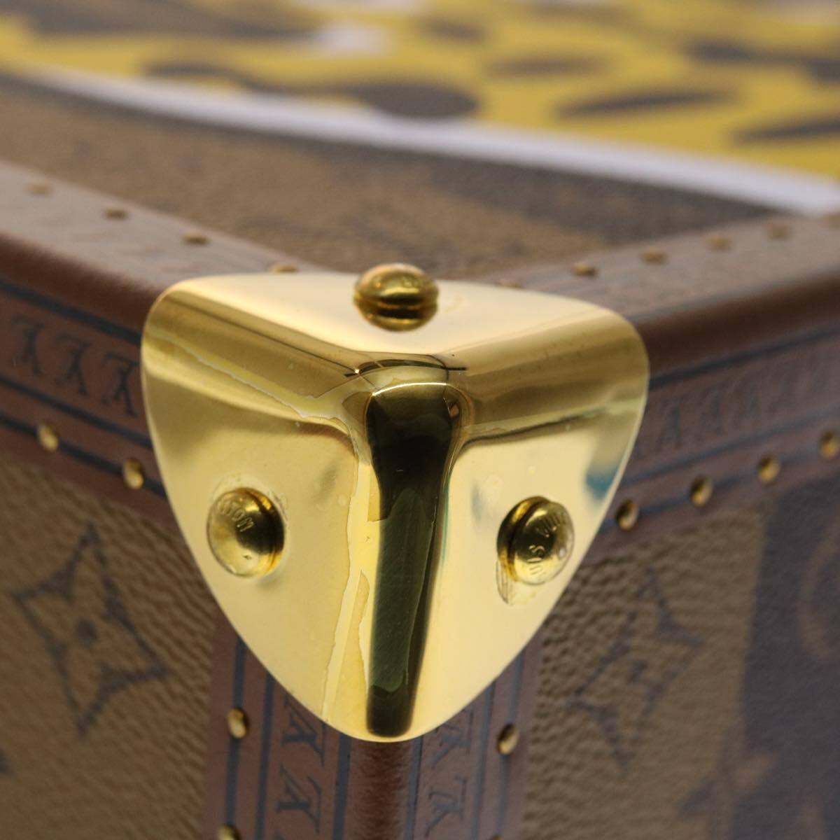Louis Vuitton LOUIS VUITTON Monogram Stripe Cotteville 40 Trunk HUMAN MADE M20464 Authentic 48522S Bag