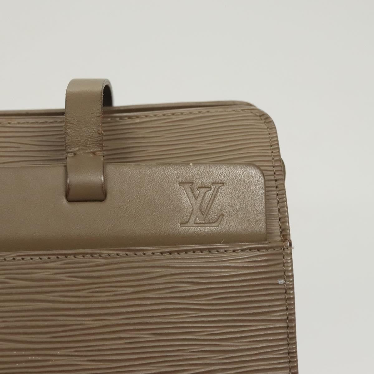 Louis Vuitton LOUIS VUITTON Epi Croisette PM Tote Bag Lilac M5249B LV Authentic bs26515