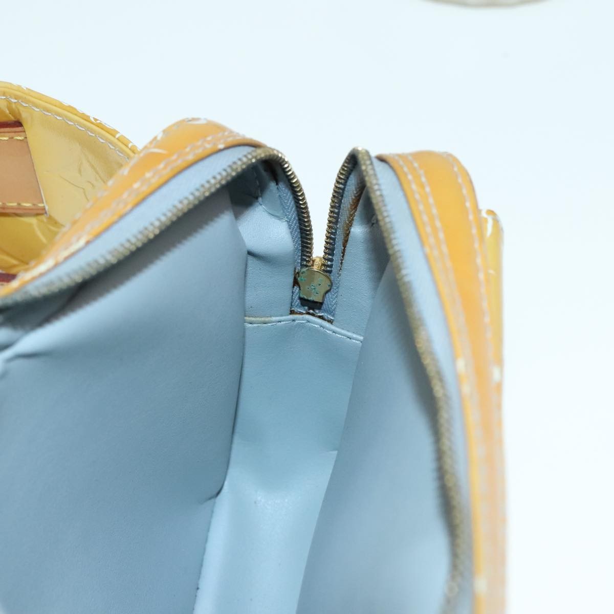 Louis Vuitton LOUIS VUITTON Monogram Vernis Fulton Waist bag Gris M91041 LV Authentic 93161